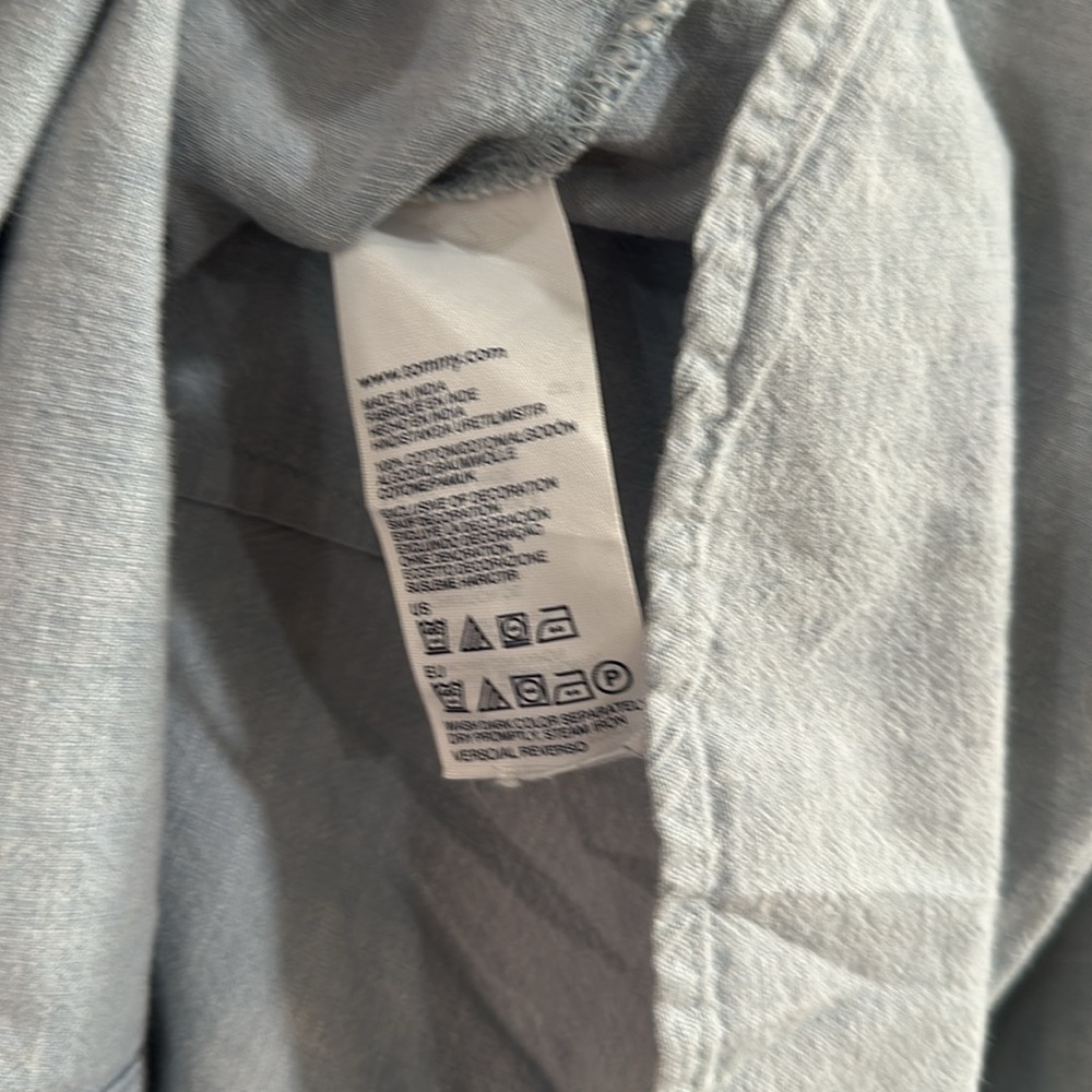 Tommy Hilfiger Classic Denim Button Down Shirt - Picture 5 of 5